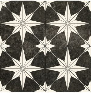 Star Black Antic 45x45 - Navarti