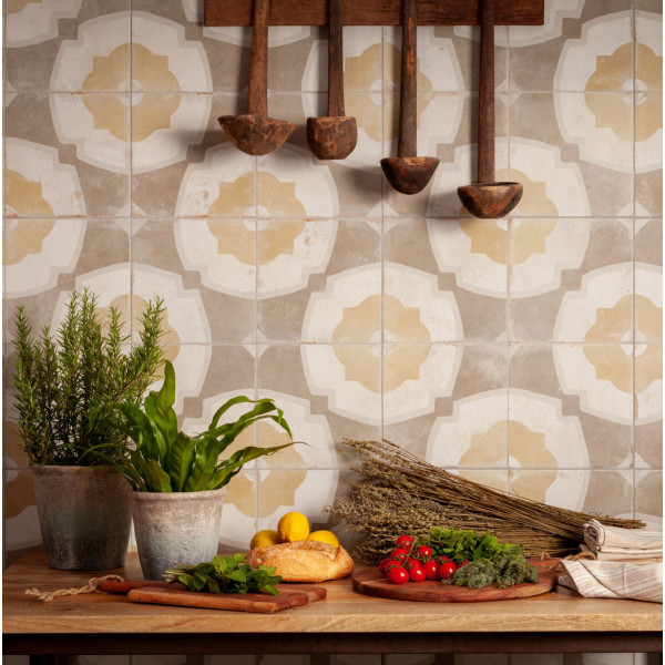 FS Farfalla Mustard 45X45 - Peronda