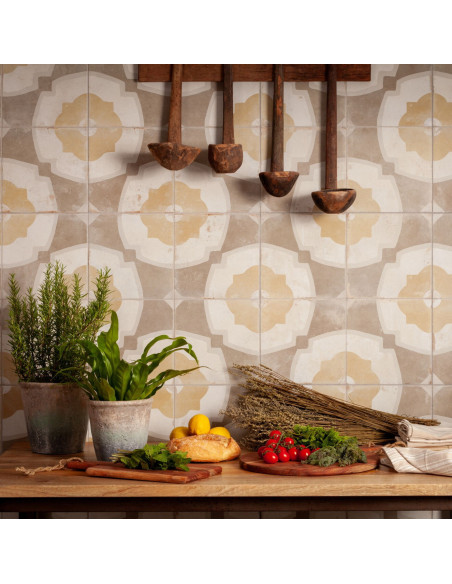 FS Farfalla Mustard 45X45 - Peronda