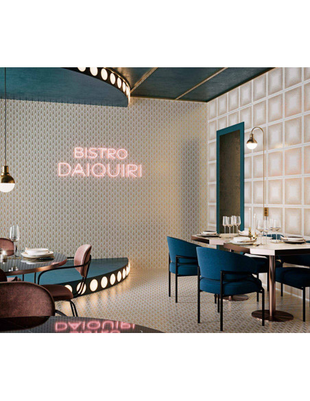 Art-Deco White Negroni 30x30 - Aparici