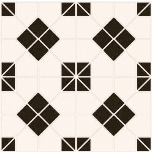 Adra 22 Negro 22,5x22,5 - Mijares Cerlat