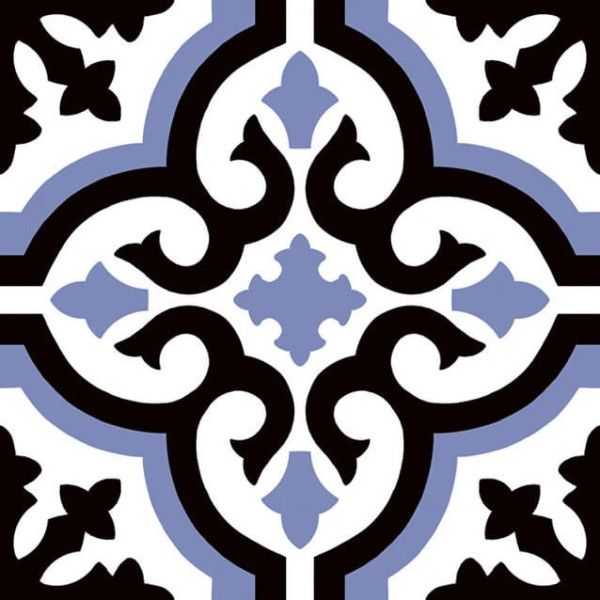 Cosenza Azul 22,5x22,5 - Mijares Cerlat