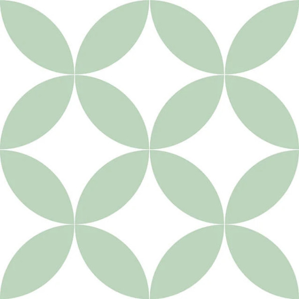 Tokio Verde 22,5x22,5 - Mijares Cerlat