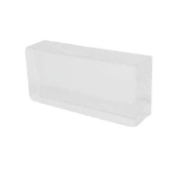 Ladrillo de Vidrio Macizo Satinado 10x20x5