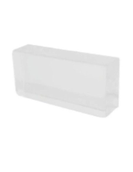 Ladrillo de Vidrio Macizo Satinado 10x20x5