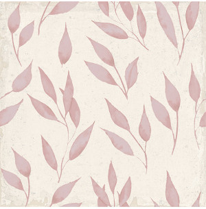 Foglie Rosa 25x25 - Keros