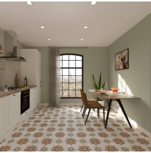 Olite Verde 22,5x22,5 - Mijares Cerlat 2