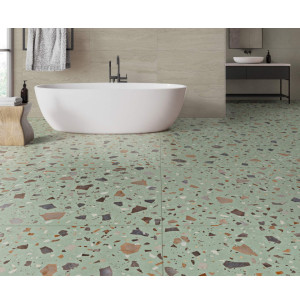 Pebble Green Natural 60x60 - Aparici 2