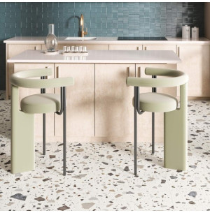 Pebble Ivory Natural 60x60 - Aparici 2