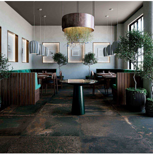 Corten Graphite Natural 60x60 - Aparici 2