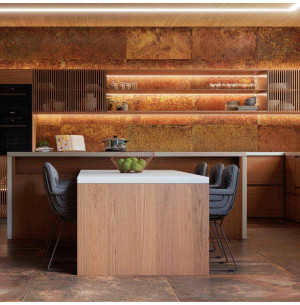 Corten Oxidum Natural 60x60 - Aparici 2