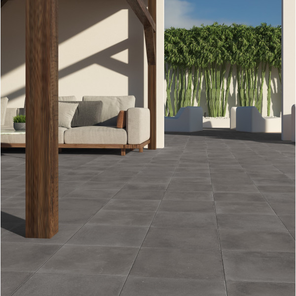 Alfara Anti-Slip Grafito 33,3x33,3 - Ecoceramic