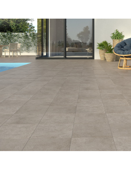Anagama Gris 33,3x33,3 - Ecoceramic