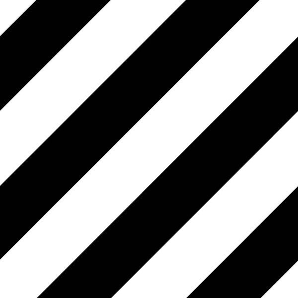 District Lines Black 20x20 - Mayolica