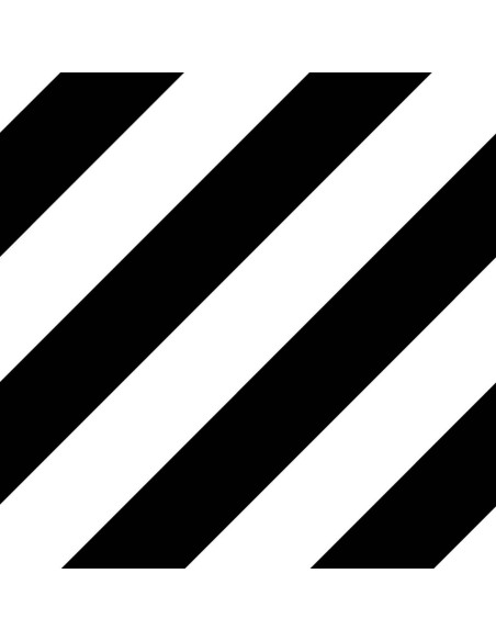 District Lines Black 20x20 - Mayolica