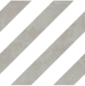District Lines Grey 20x20 - Mayolica