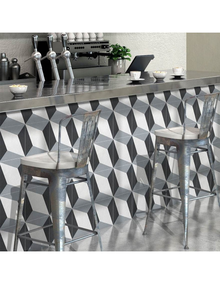 Decor Forma Black 20x20 - Mayolica