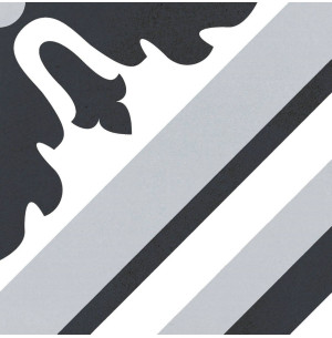 Decor Max Black 20x20 - Mayolica