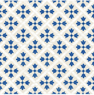 Guadalupe Blue 18,7x18,7 - Monopole