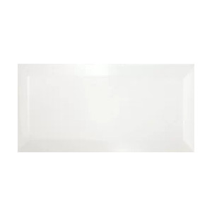 Bisel Blanco Brillo 7,5X15 - Ribesalbes