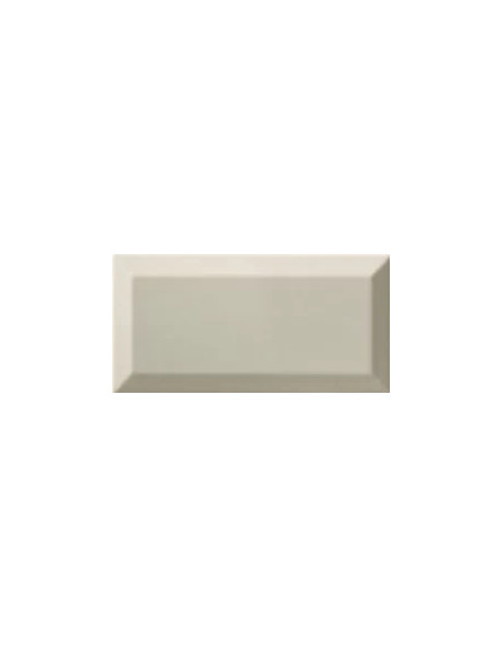 Bisel Light Grey Brillo 7,5X15 - Ribesalbes