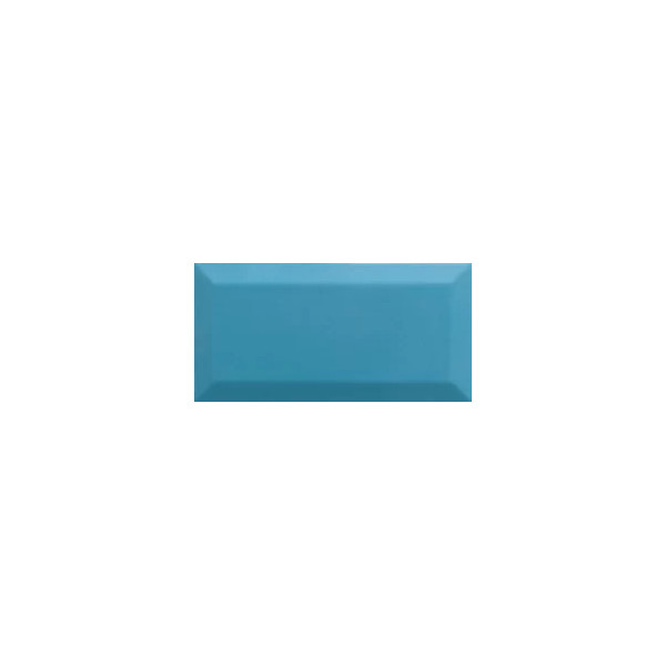 Bisel Teal  Brillo 7,5X15 - Ribesalbes