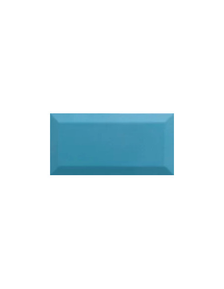 Bisel Teal  Brillo 7,5X15 - Ribesalbes
