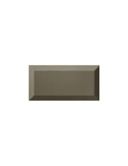 Bisel Dark Grey Brillo 7,5X15 - Ribesalbes