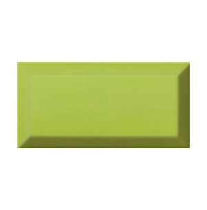 Bisel Verde Brillo 7,5X15 - Ribesalbes