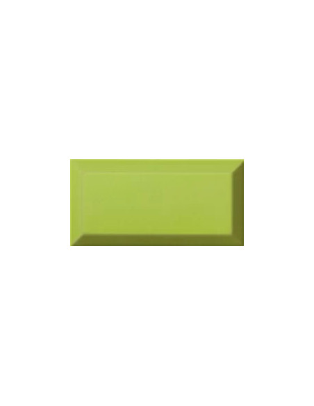 Bisel Verde Brillo 7,5X15 - Ribesalbes