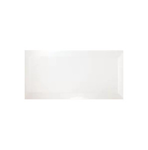 Bisel Blanco Brillo 10x20 - Ribesalbes
