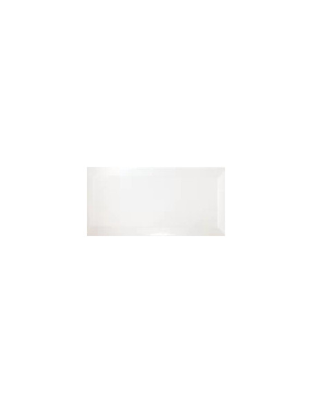 Bisel Blanco Brillo 10x20 - Ribesalbes