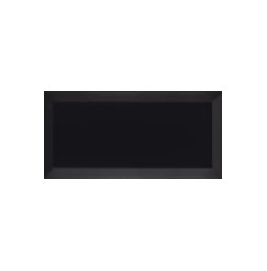 Bisel Negro Brillo 10x20 - Ribesalbes