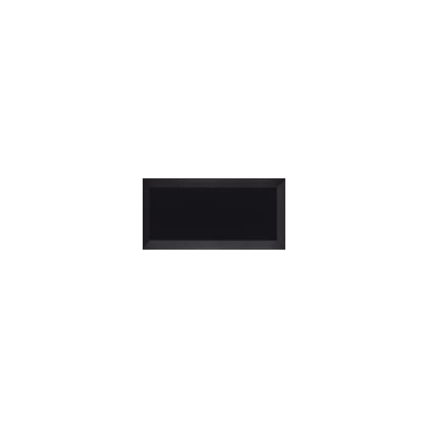 Bisel Negro Brillo 10x20 - Ribesalbes
